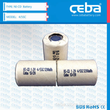 Nickel Cadmium Batteries 1.2V 4/5SC2300 2300 mAH